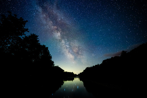 Milky Way Woodstock, New Hampshire, 2024