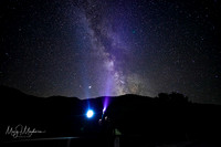Me in the foreground Milky Way Lincoln, New Hampshire. 6/27/20