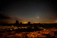 Blood Red Moon at Monument Valley 2022 June, 2, 2022