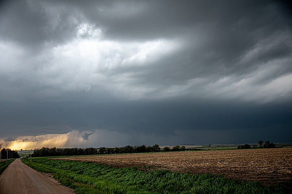 Tornado in the distance